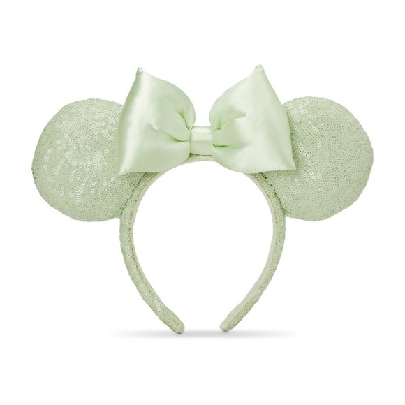 Disney Mint Green Sequined Ears - Picture 1 of 7